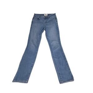 paige jeans womens Size Small Some Hem Wear Verdugo Ankle Light Blue